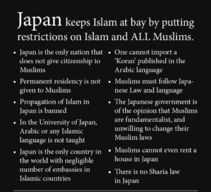 Japan and Muslims & Islam